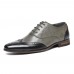 Men Soft Brogue Carved Business Casual Oxfords