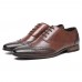 Men Soft Brogue Carved Business Casual Oxfords