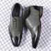 Men Soft Brogue Carved Business Casual Oxfords