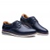 Men Soft Genuine Leather Lace Up Oxfords Shoes