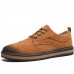 Men Comfortable Casual Business Brogue Style Oxfords Shoes