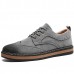 Men Comfortable Casual Business Brogue Style Oxfords Shoes