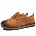 Men Comfortable Casual Business Brogue Style Oxfords Shoes