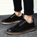 Men Comfortable Casual Business Brogue Style Oxfords Shoes