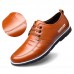 Men Microfiber Soft Sole Comfy Business Casual Oxfords