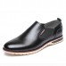 Men Leather Shoes Business Outdoor Slip On Oxfords