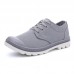 Men Casual Comfy Canvas Oxfords Lace Up Shoes