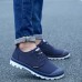 Men Casual Comfy Canvas Oxfords Lace Up Shoes