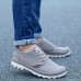 Men Casual Comfy Canvas Oxfords Lace Up Shoes