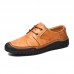 Men Genuine Leather Soft Soles Business Casual Oxfords