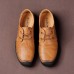 Men Genuine Leather Soft Soles Business Casual Oxfords