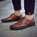 Men Genuine Leather Soft Soles Business Casual Oxfords