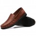 Men Casual Business Soft Leather Oxfords Slip On Shoes