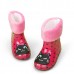 Children Girls Boys Cartoon Cotton Padded Jelly Winter Warm Rain Boots