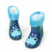 Children Girls Boys Cartoon Cotton Padded Jelly Winter Warm Rain Boots