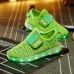 Kids USB LED Luminous Light Weight Sneakers Light up Shoes Colorful Flash Shoes