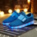 Kids USB LED Luminous Light Weight Sneakers Light up Shoes Colorful Flash Shoes