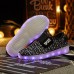 Kids USB LED Luminous Light Weight Sneakers Light up Shoes Colorful Flash Shoes