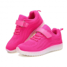 Kids Light Up LED Sport Shoes Girls Boys Mesh sneakers Flash Shoes